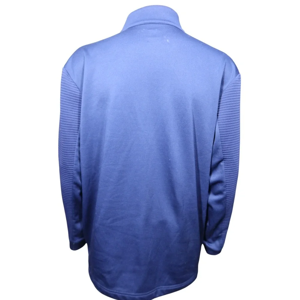Callaway 1/4 Zip Sweatshirt Men's Size L Shacket Pullover‎ Blu